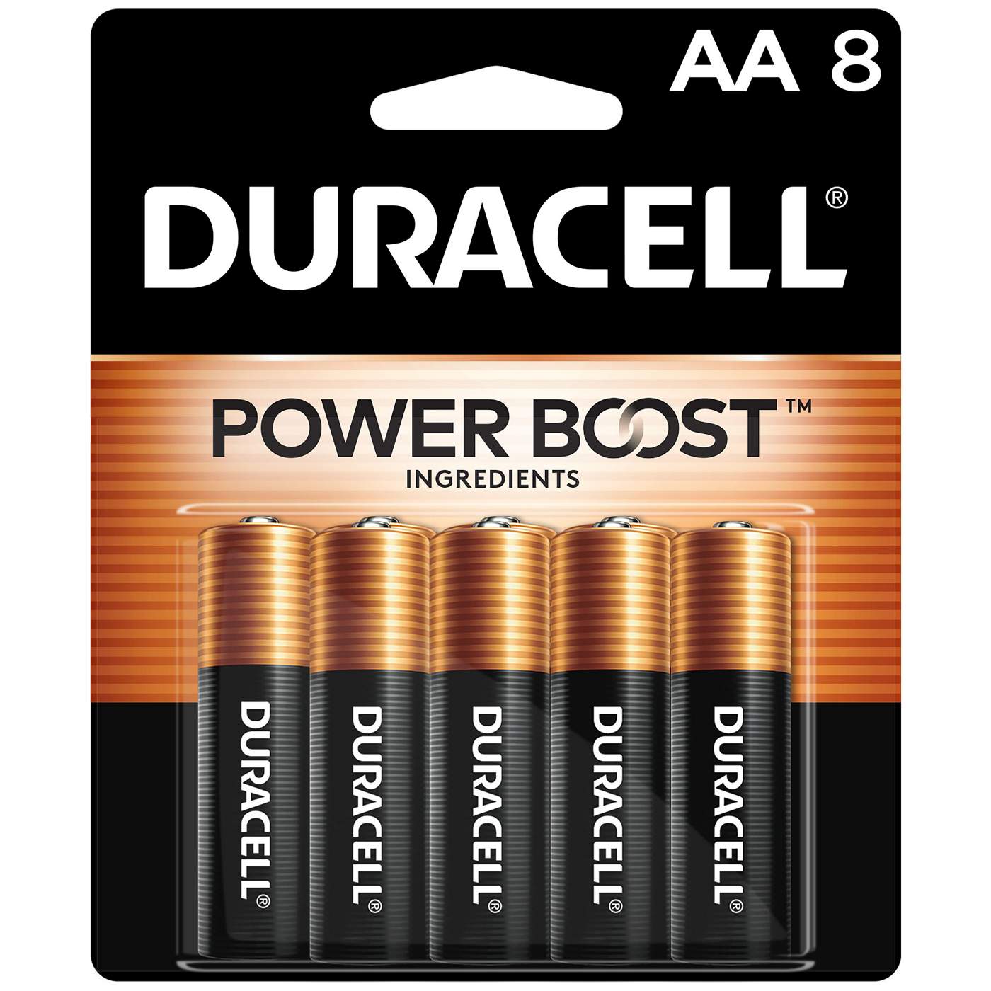 Duracell Coppertop AA Alkaline Batteries; image 1 of 2