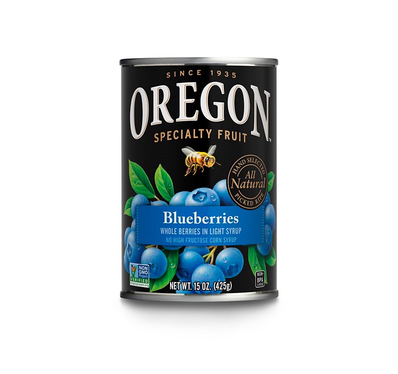 oregon canned blueberries