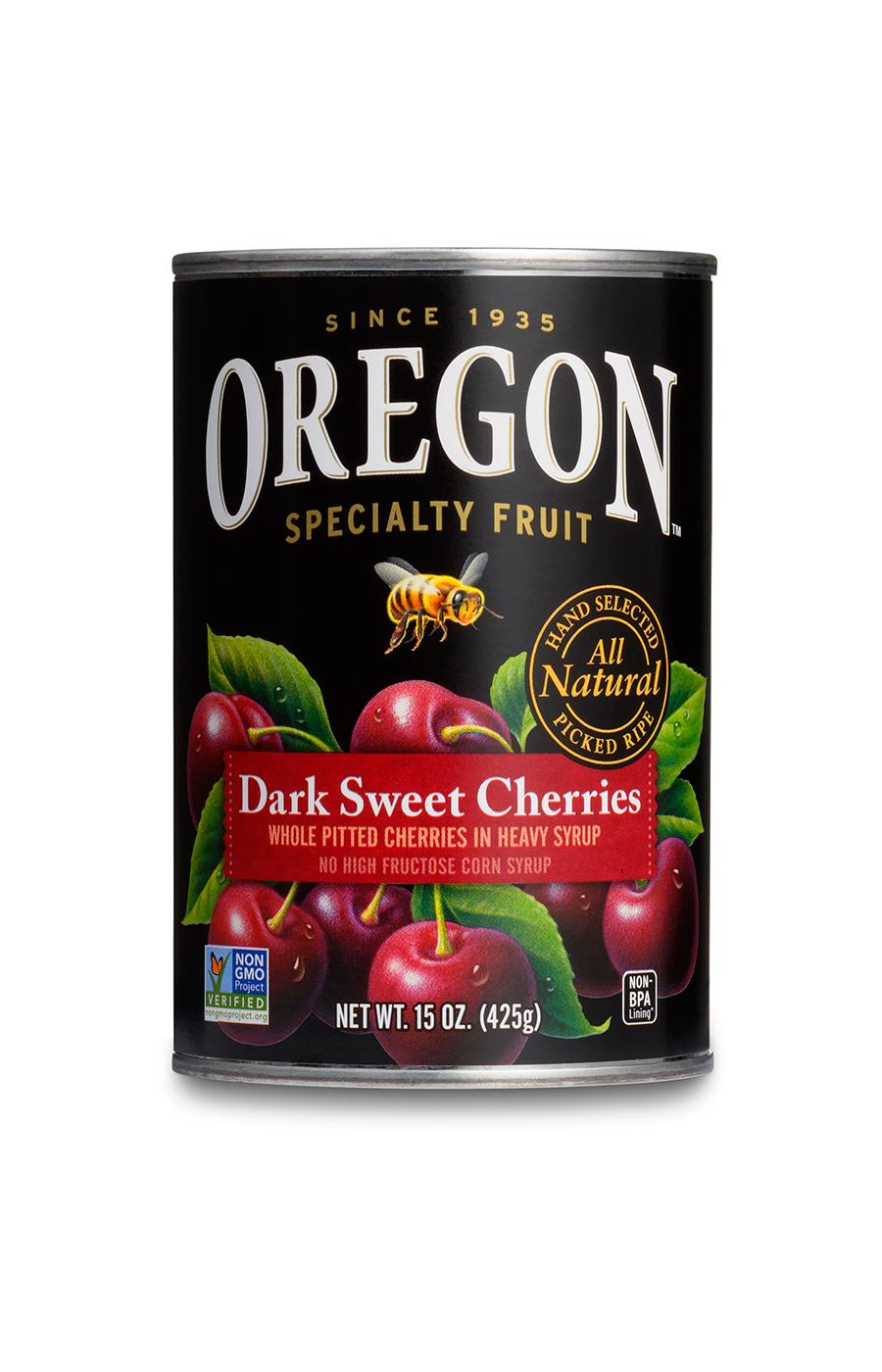 Oregon Dark Sweet Pitted Cherries In Heavy Syrup; image 1 of 2