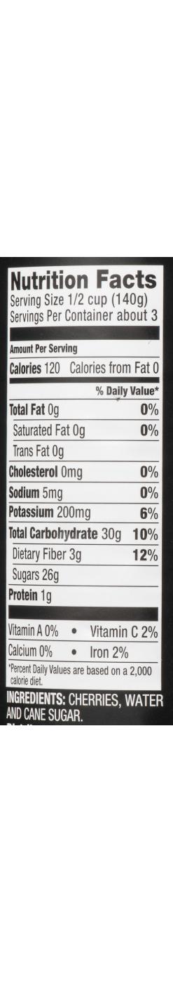 Del Monte Dark Sweet Cherries (Pitted) in Heavy Syrup 15oz Can