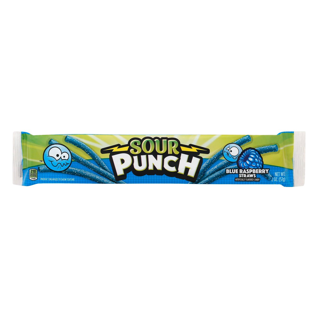 Sour Punch Blue Raspberry Straws Shop Candy at HEB