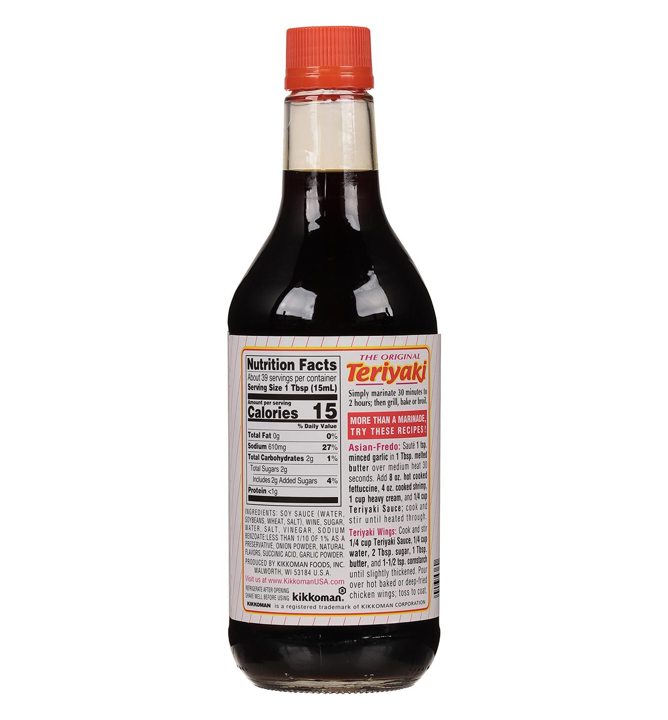 Kikkoman Teriyaki Sauce & Marinade; image 3 of 4