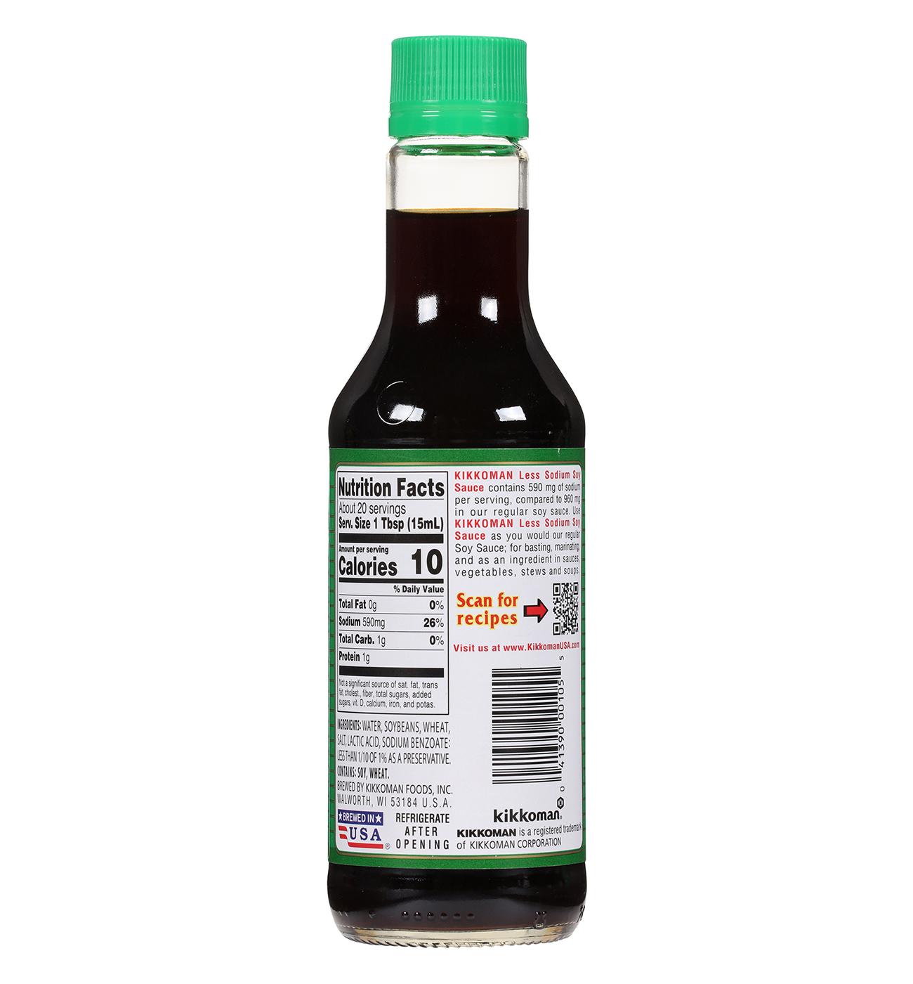 Kikkoman Less Sodium Soy Sauce; image 4 of 4