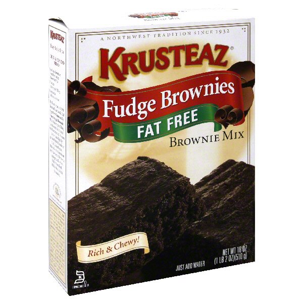 Krusteaz Fat Free Fudge Brownie Mix Shop Baking Ingredients at HEB