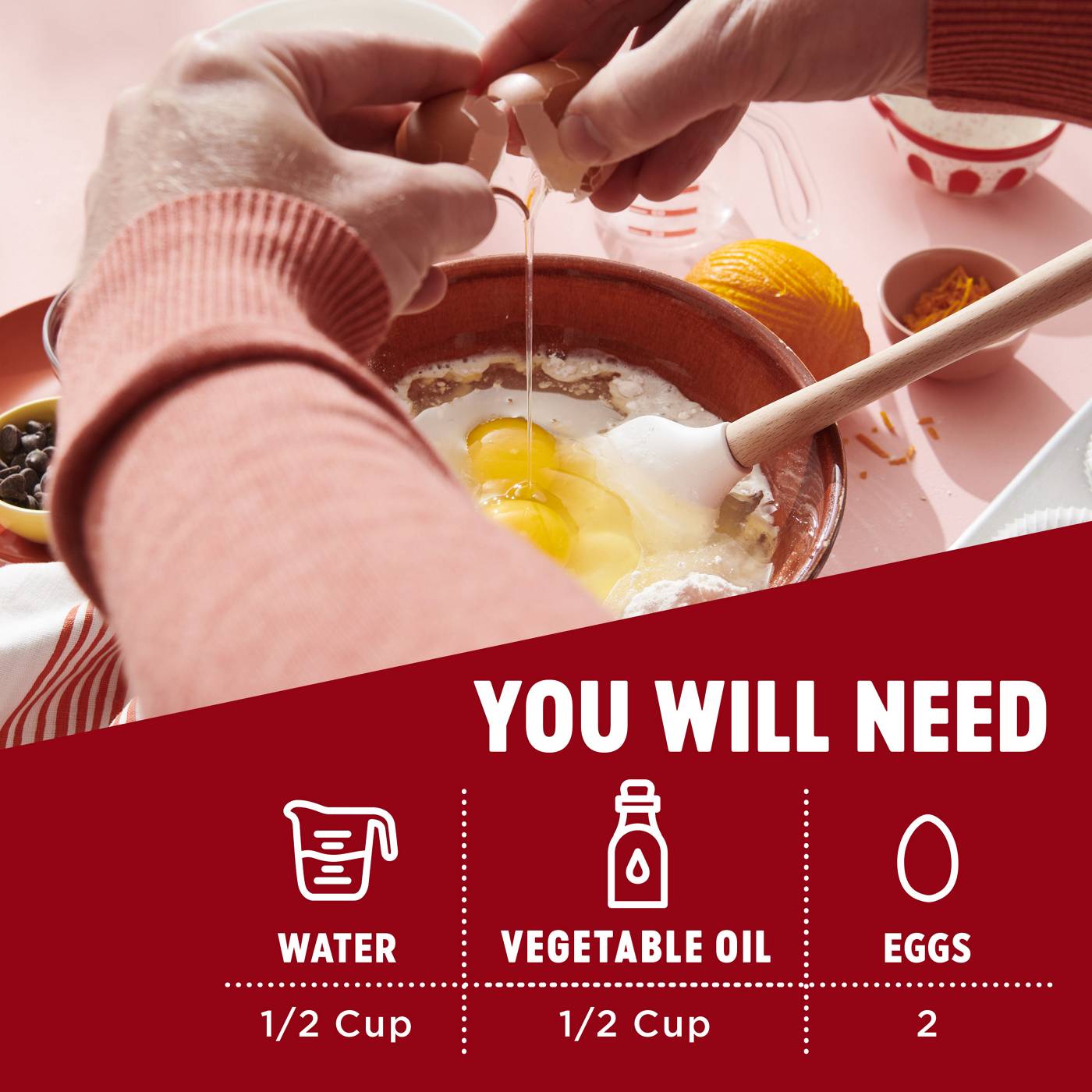 Krusteaz Cranberry Orange Muffin Mix; image 3 of 7