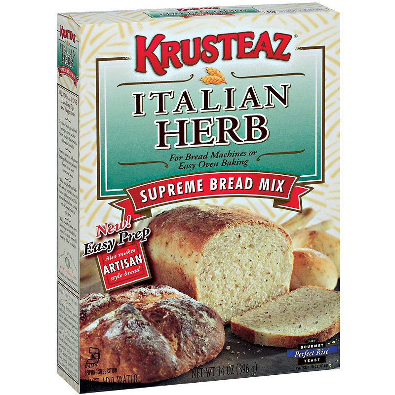 Krusteaz Italian Herb Bread Mix - Shop Baking Ingredients at H-E-B
