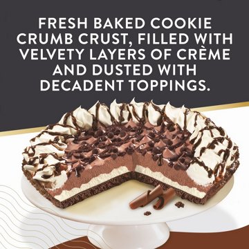 Edwards Premium Desserts Frozen Whole Chocolate Crème Pie, 25.5 oz