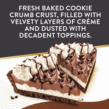 Edwards Frozen Chocolate Crème Pie Slices, 2 ct