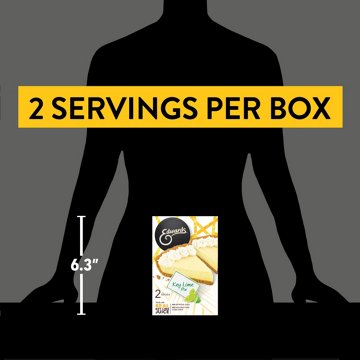 Edwards Singles Desserts Frozen Key Lime Pie Slices, 2 ct