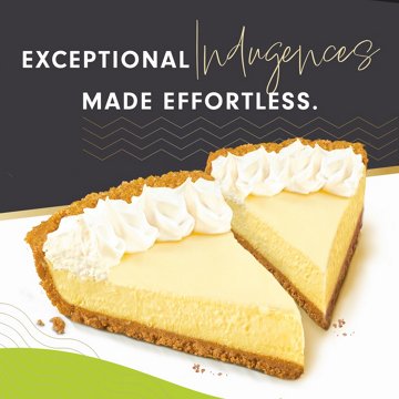Edwards Singles Desserts Frozen Key Lime Pie Slices, 2 ct