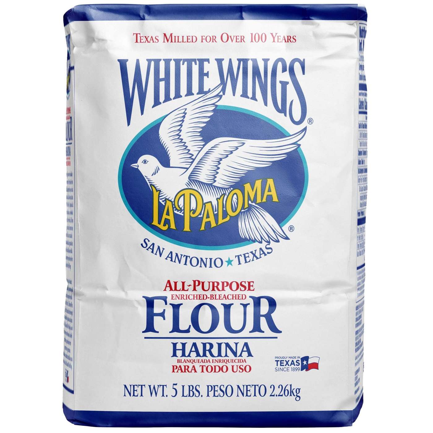 La Paloma White Wings Enriched Bleached All Purpose Flour; image 1 of 3