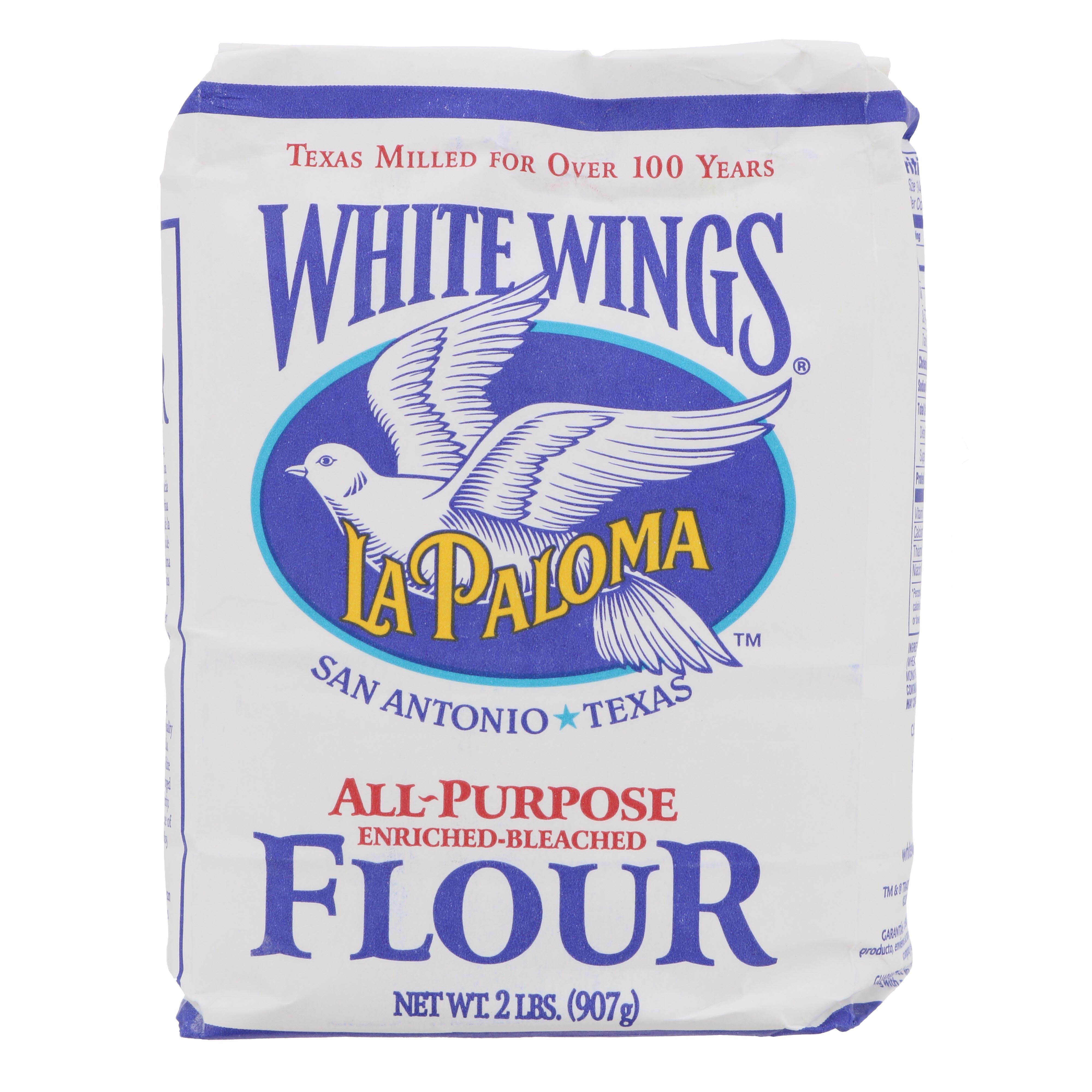 La Paloma White Wings Enriched Bleached All Purpose Flour Shop Flour