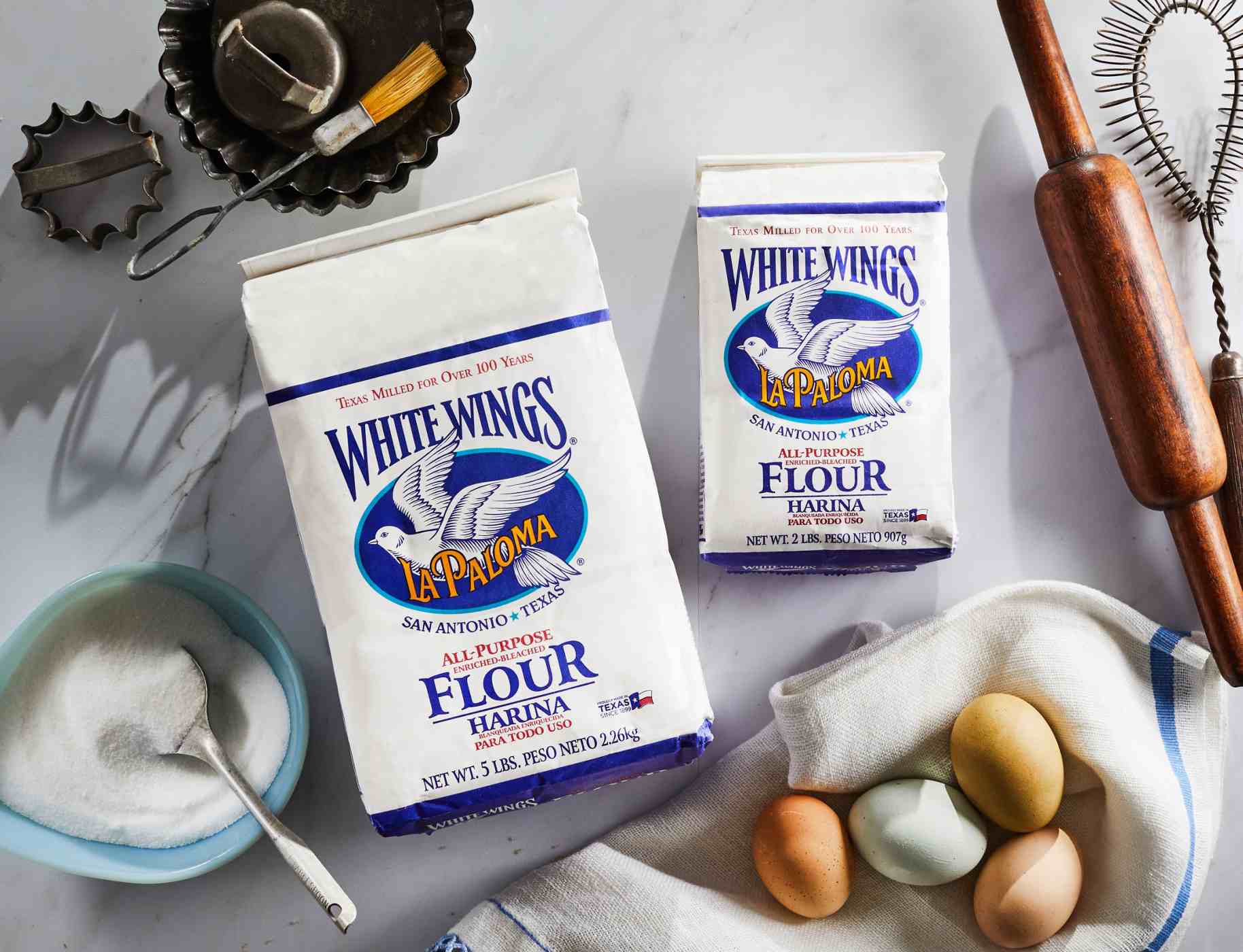 La Paloma White Wings Enriched Bleached All Purpose Flour; image 3 of 3