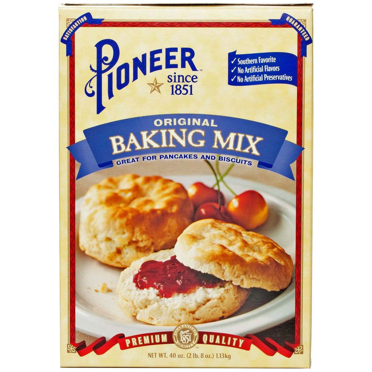 Pioneer Original Biscuit Baking Mix Canister Shop Baking Mixes at HEB