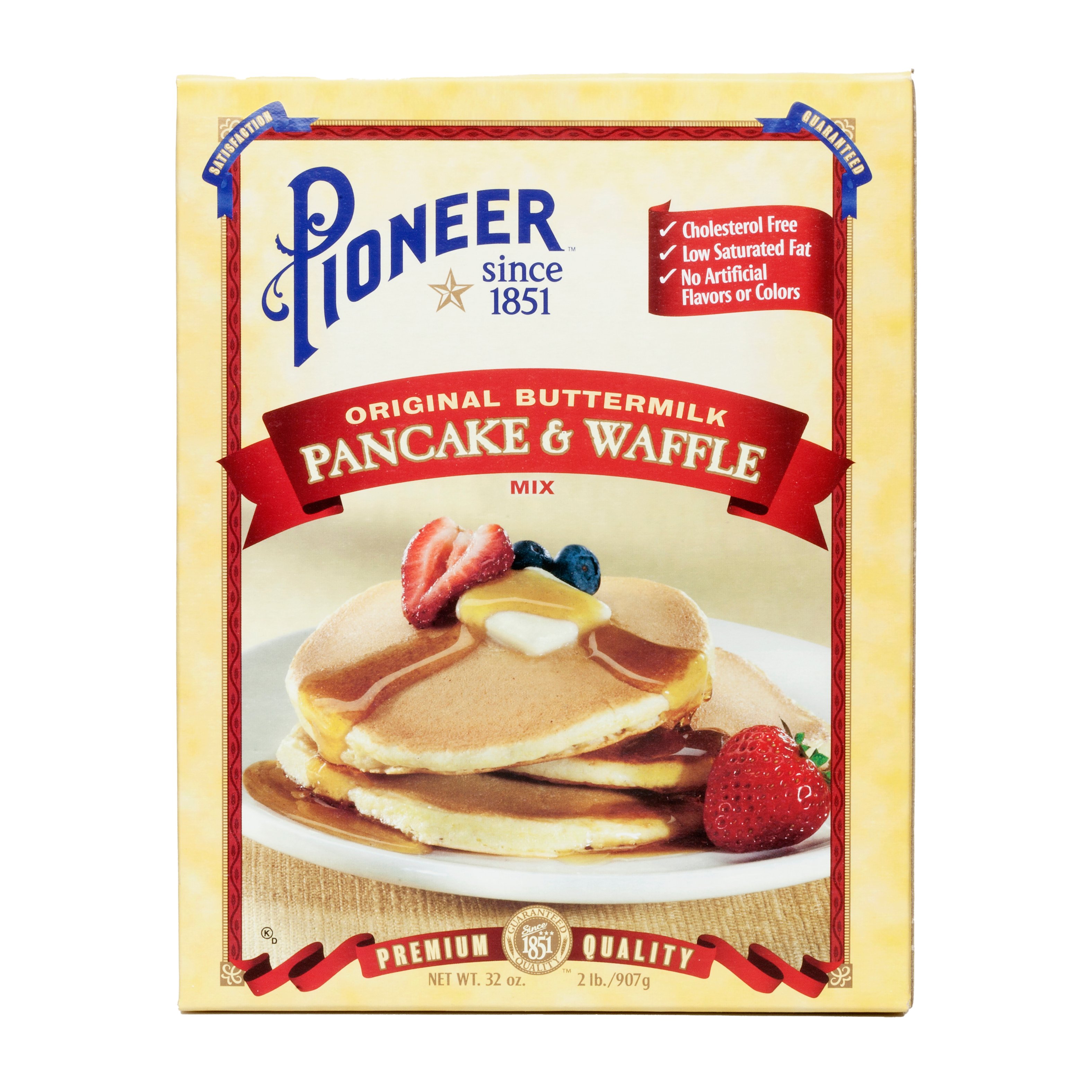 Pioneer Brand Original Buttermilk Pancake And Waffle Mix Shop Pancake Mixes At H E B