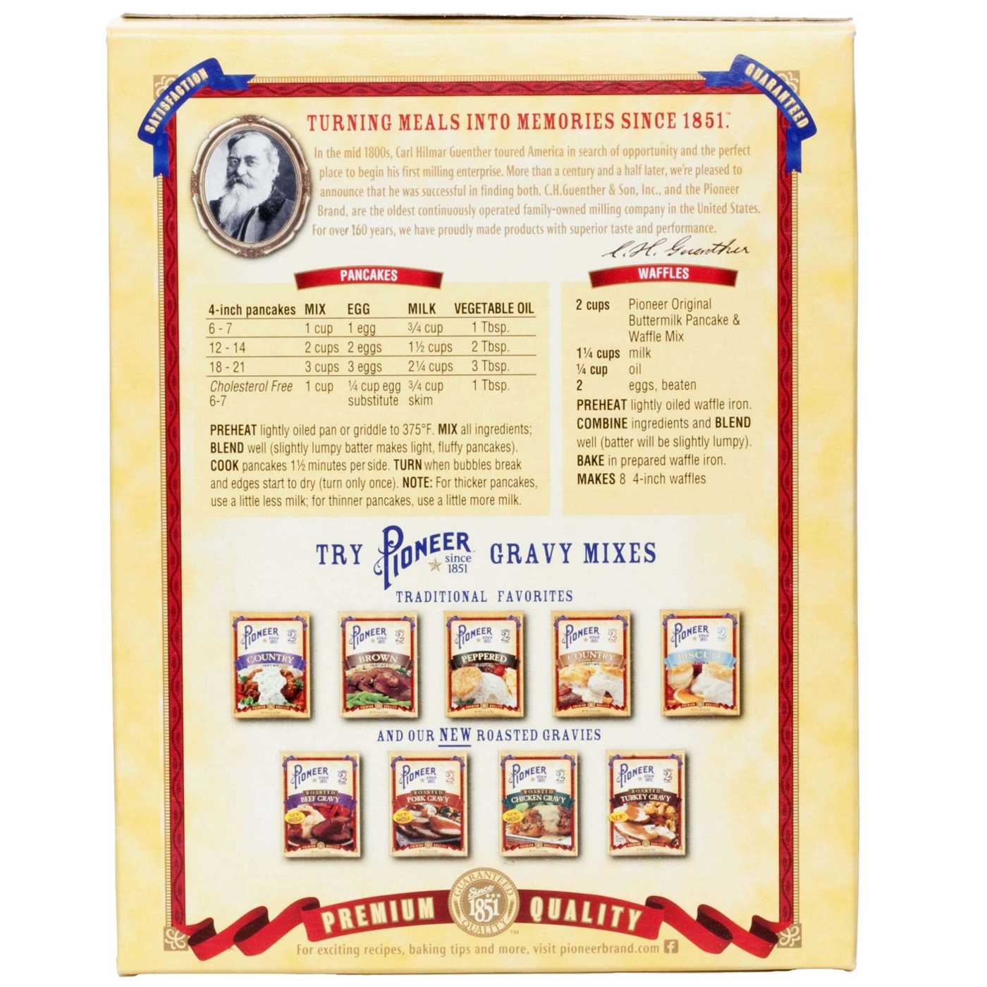 Pioneer Original Buttermilk Pancake & Waffle Mix; image 3 of 3