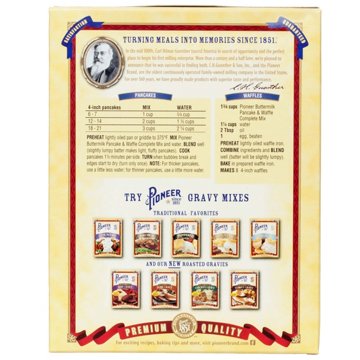 Pioneer Complete Buttermilk Pancake & Waffle Mix, 32 oz