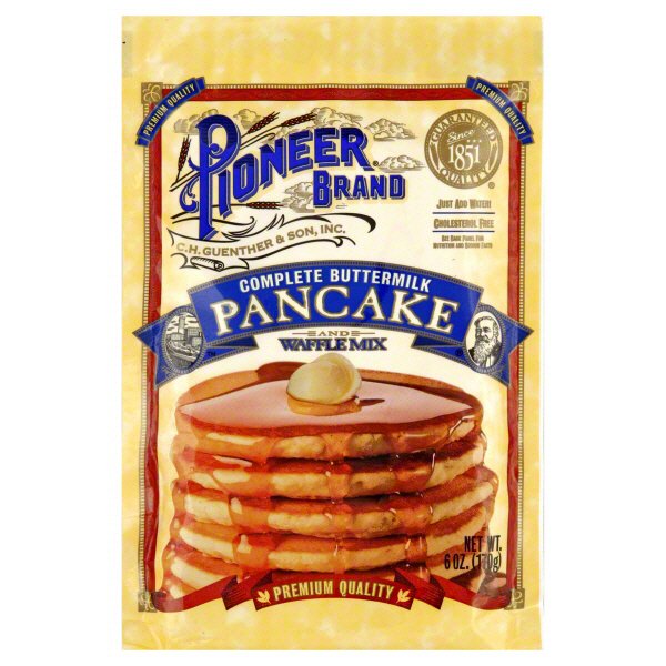 Pioneer Brand Complete Buttermilk Pancake And Waffle Mix Shop Pancake