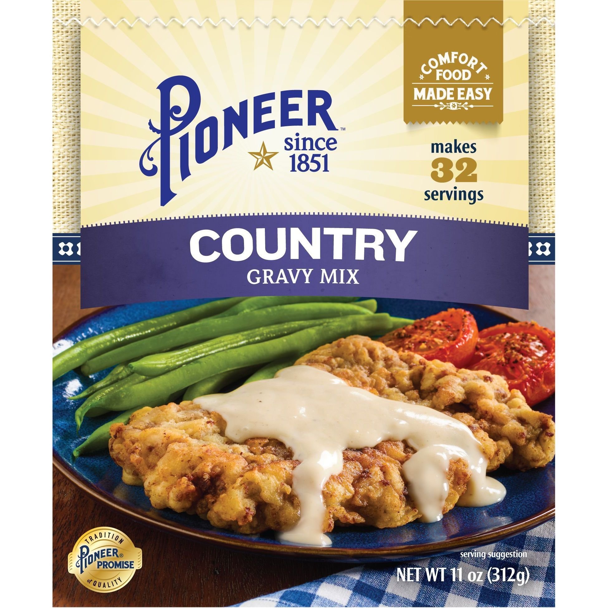 Pioneer Brand Country Gravy Mix Shop Gravy at HEB
