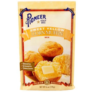 Pioneer Sweet Yellow Corn Muffin Mix