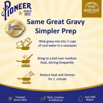 Pioneer Country Gravy Mix, 2.75 oz