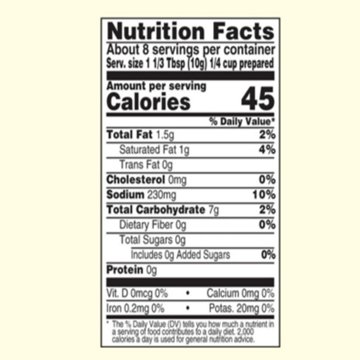 Pioneer Country Gravy Mix, 2.75 oz