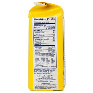 Pioneer Enriched Yellow Corn Meal, 2 lbs