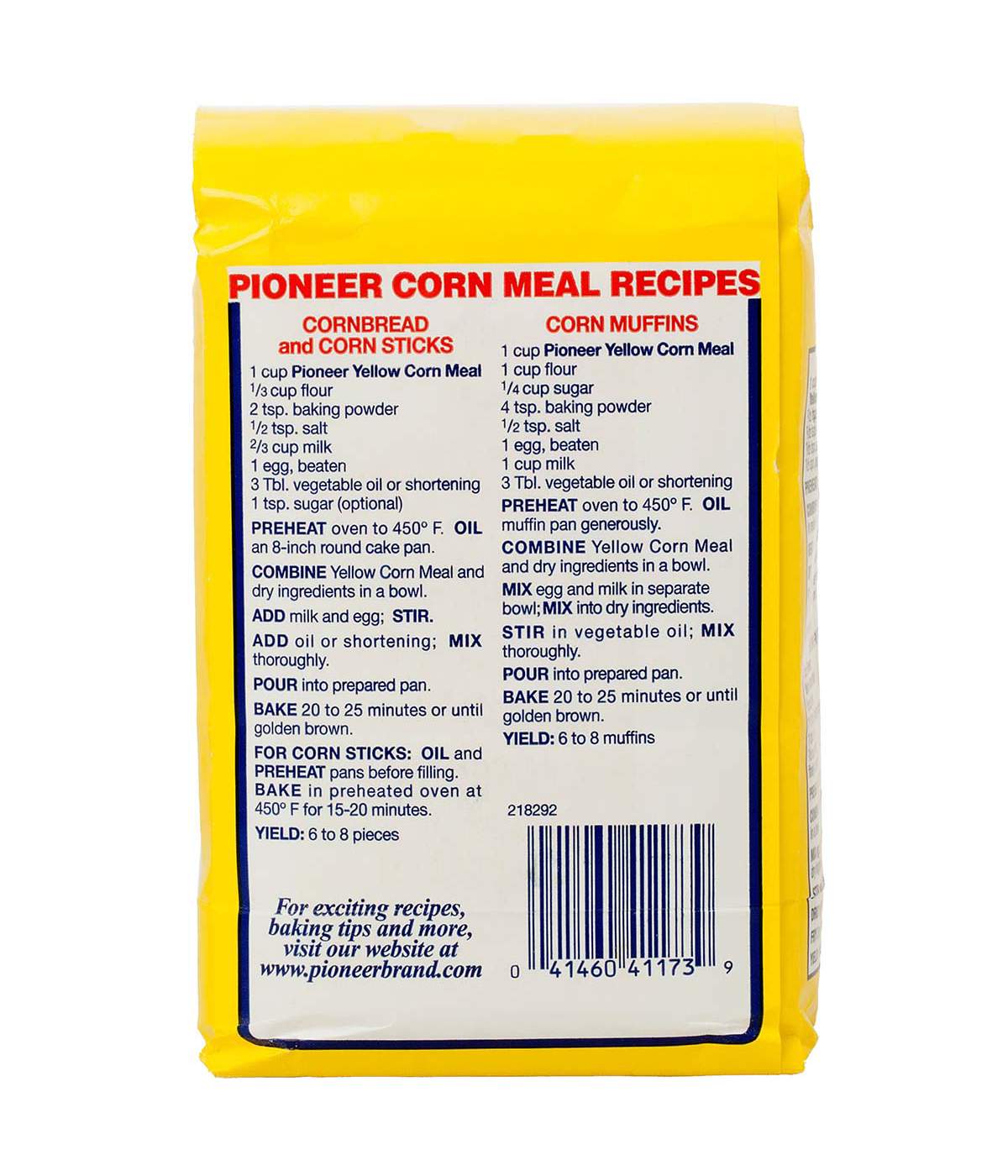Pioneer Enriched Yellow Corn Meal; image 3 of 3