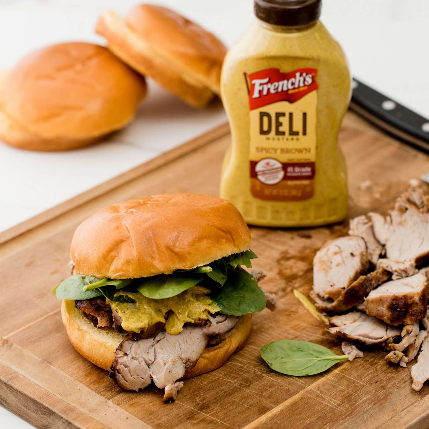 French's Spicy Brown Mustard; image 4 of 7