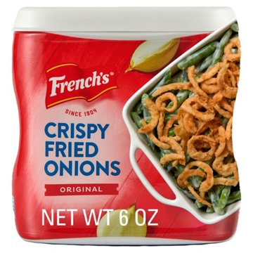 French's Original Crispy Fried Onions, 6 oz