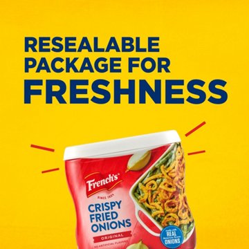 French's Original Crispy Fried Onions, 6 oz
