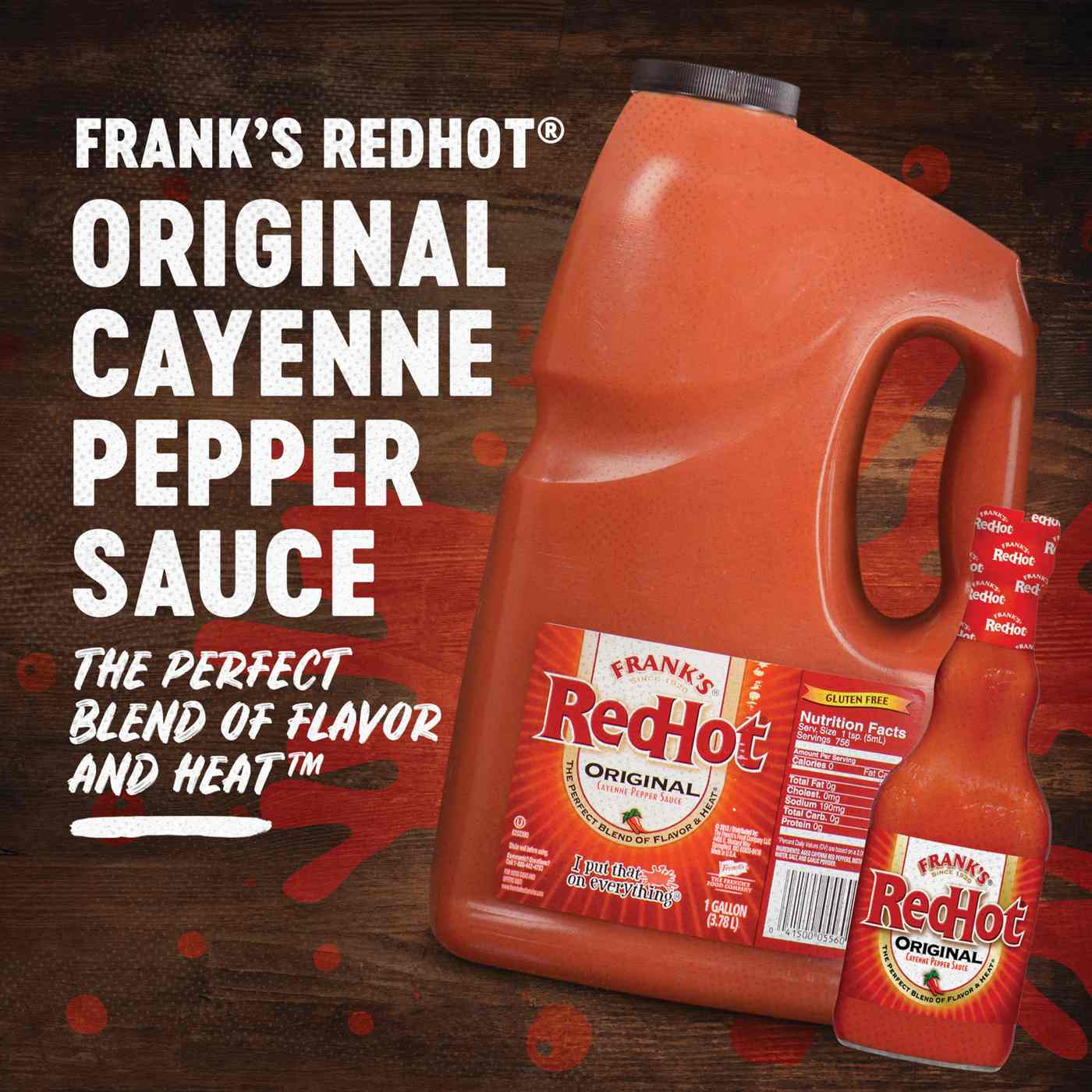 Frank's RedHot Original Cayenne Pepper Hot Wing Sauce; image 3 of 9