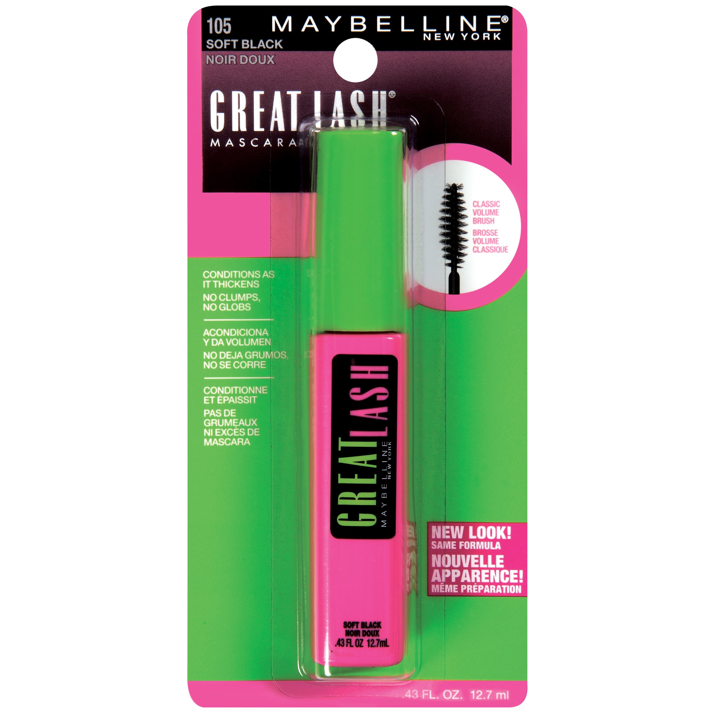 Maybelline Great Lash Soft Black Mascara - Shop Eyes at H-E-B