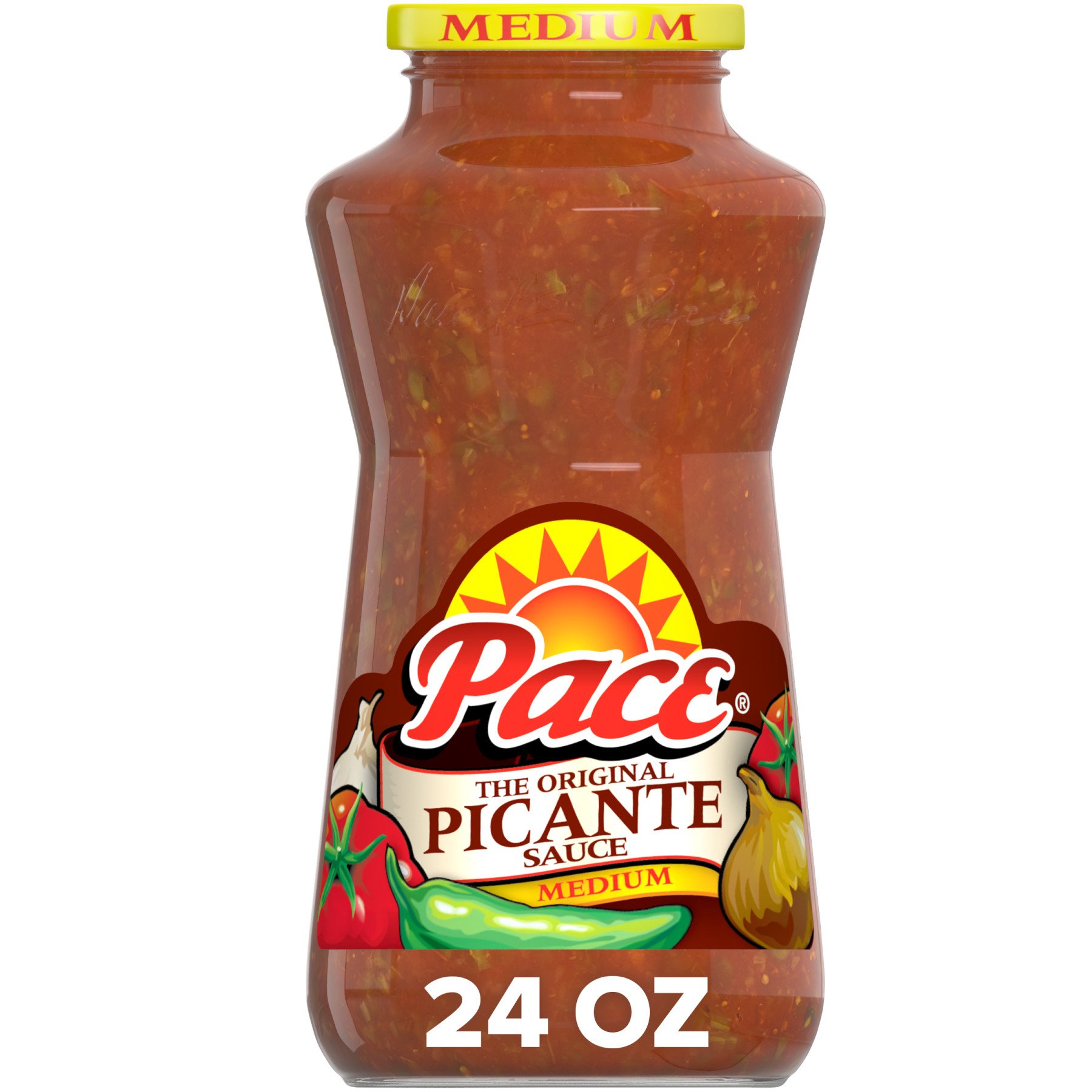 Pace Picante Sauce, Medium, 24 oz | Low Prices & Quality Groceries
