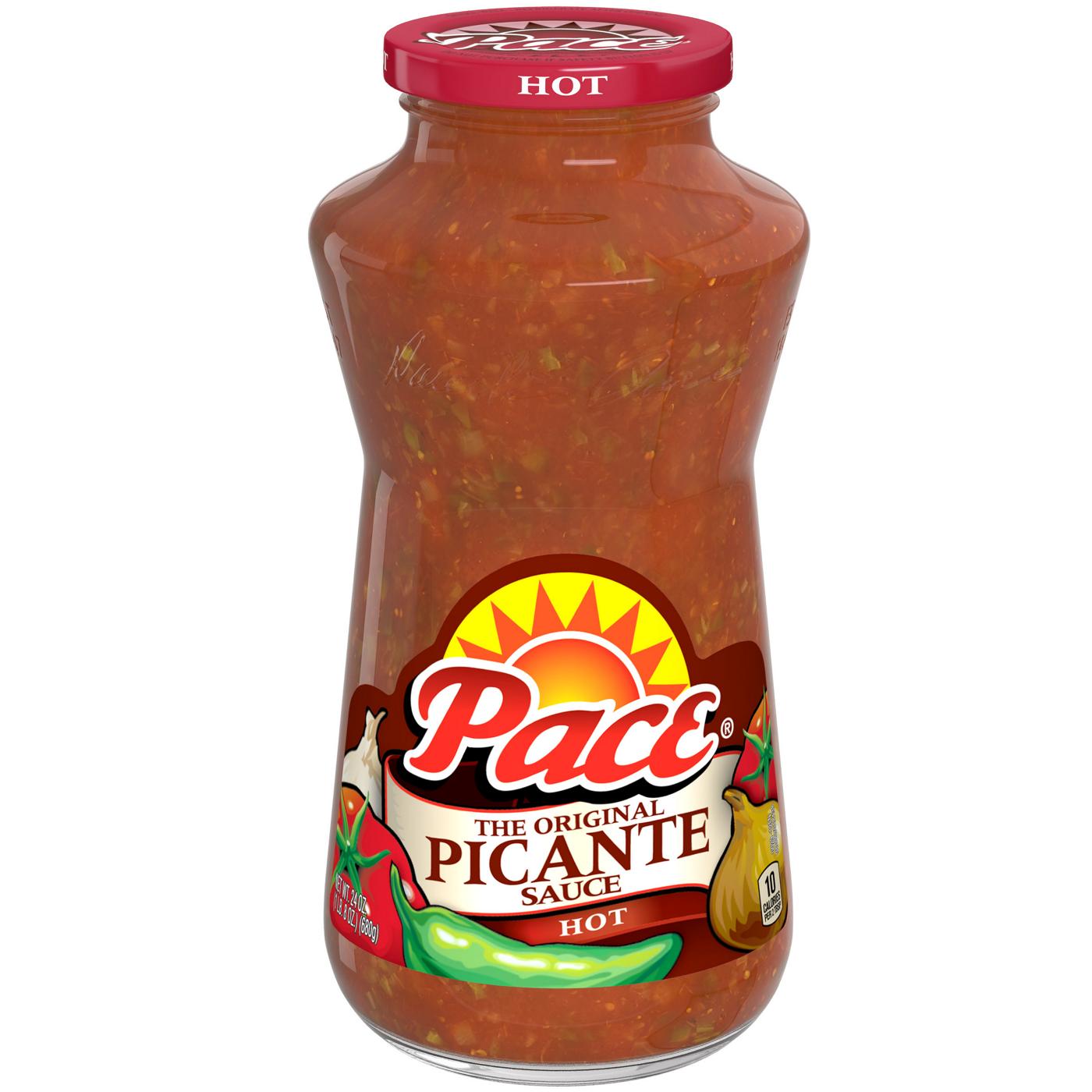 Pace Hot Picante Sauce; image 1 of 3