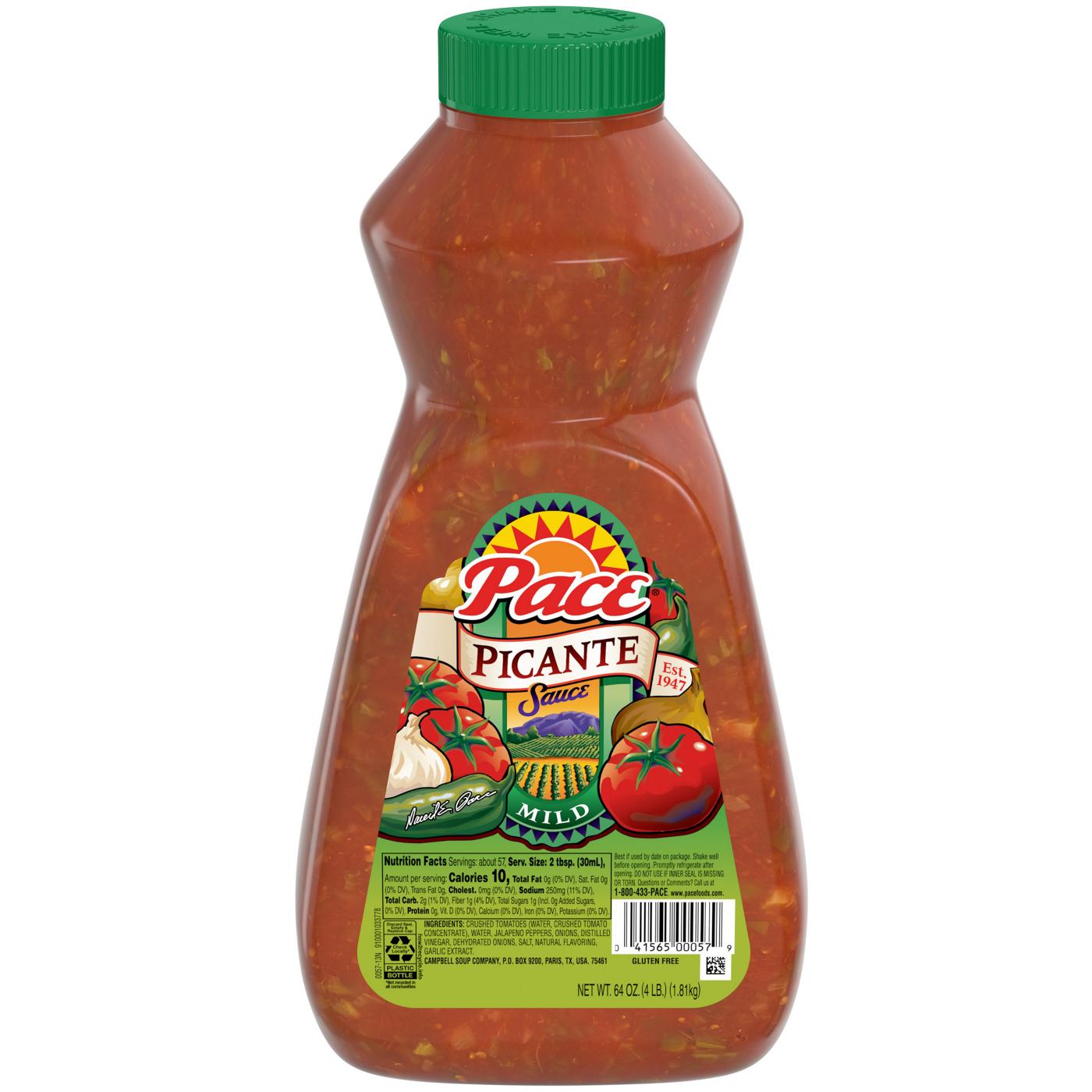 Pace Picante Sauce, Mild; image 1 of 8