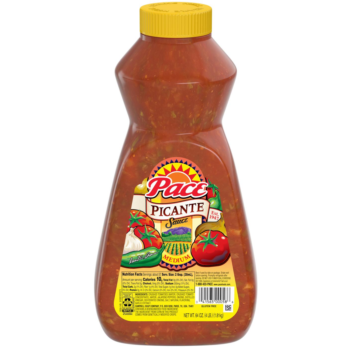 Pace Picante Sauce, Medium; image 1 of 8