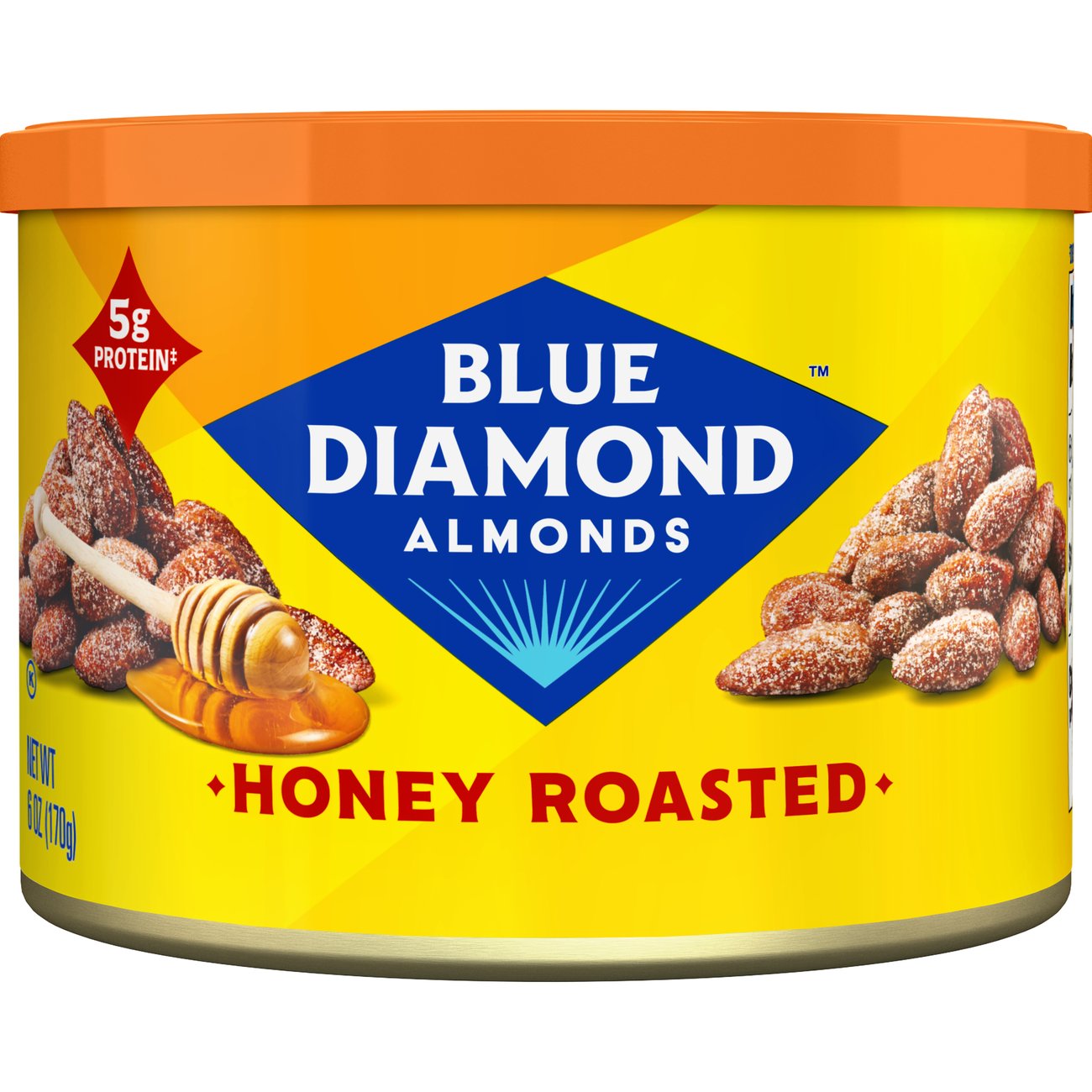 Blue Diamond Honey Roasted Almonds - Shop Nuts & seeds at H-E-B