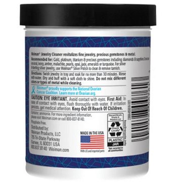 Weiman Jewelry Cleaner, 7 oz