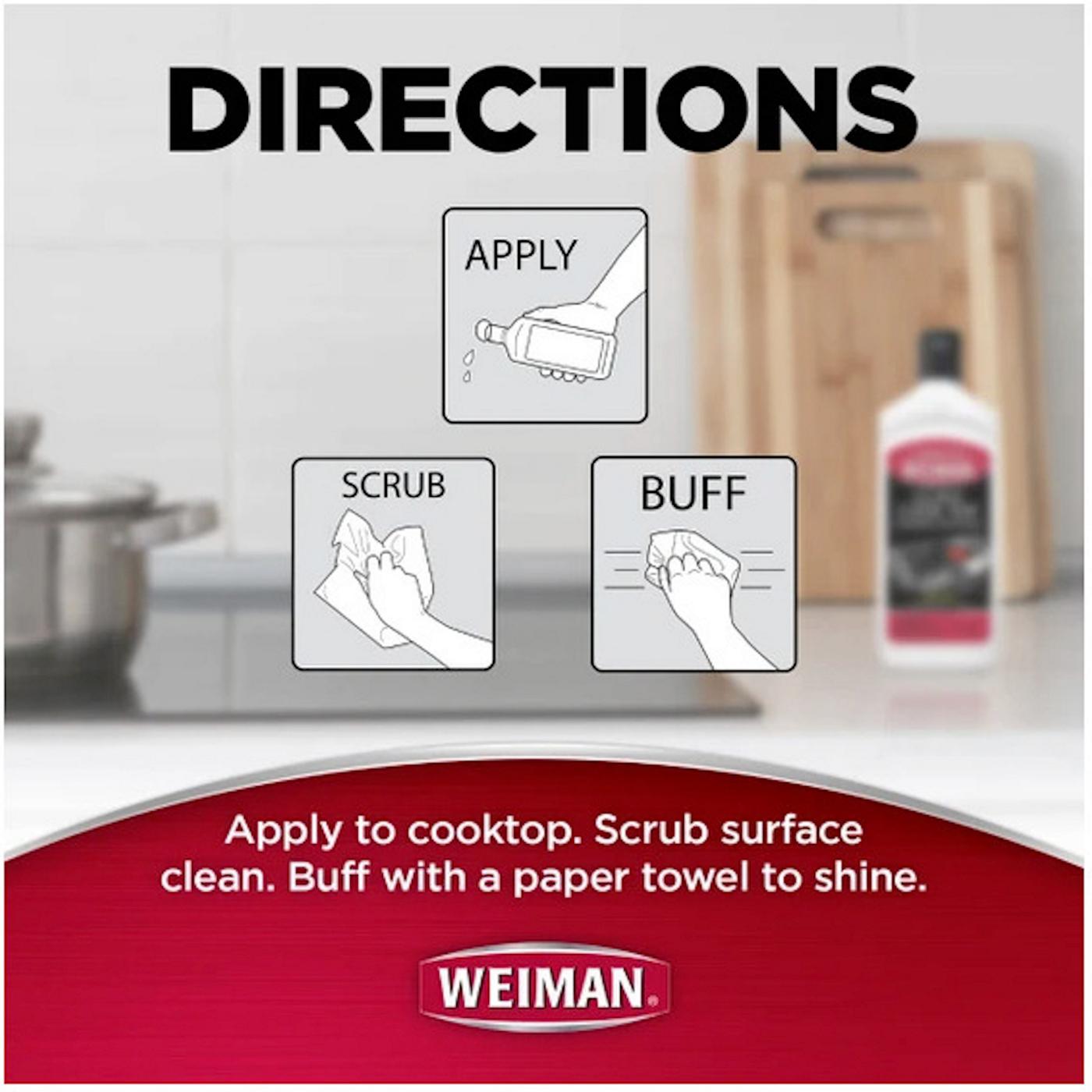 Weiman Glass Cook Top Heavy Duty Cleaner & Polish; image 7 of 10