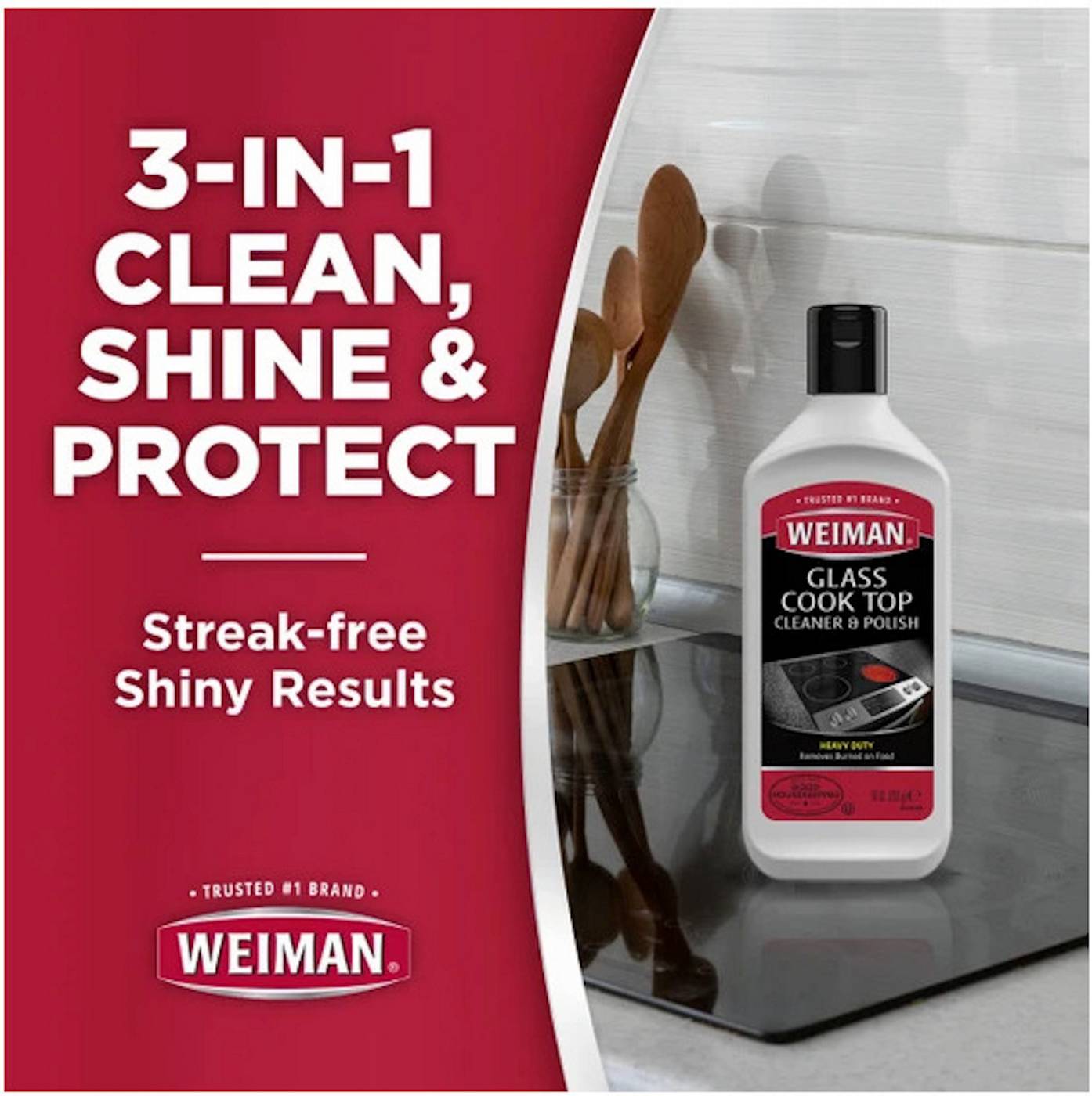 Weiman Glass Cook Top Heavy Duty Cleaner & Polish; image 8 of 10