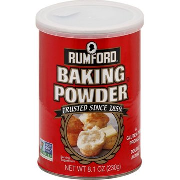 Rumford Aluminum-Free Baking Powder, 8.1 oz