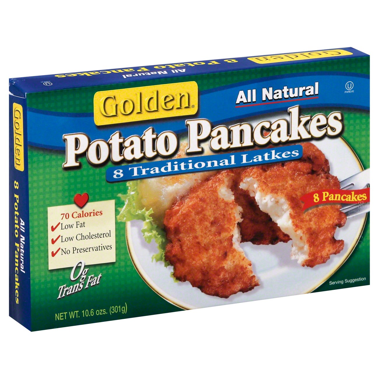 Golden Kosher Potato Pancakes Shop Vegetables at HEB