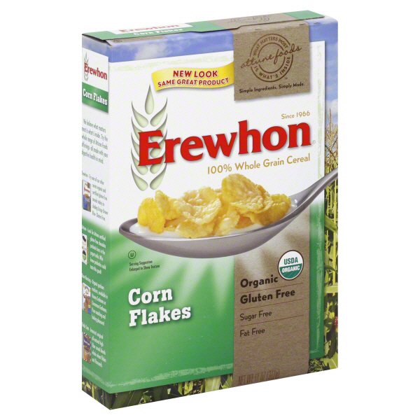 Erewhon Corn Flakes Gluten Free Cereal Shop Cereal at HEB