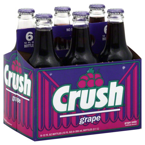 grape crush soda can