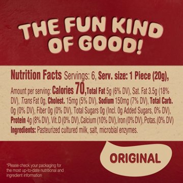 Mini Babybel Original Snack Cheese, 6ct, 4.2 oz