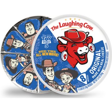 The Laughing Cow Spreadable Cheese Wedges - Creamy Original, 8ct, 5.4 oz
