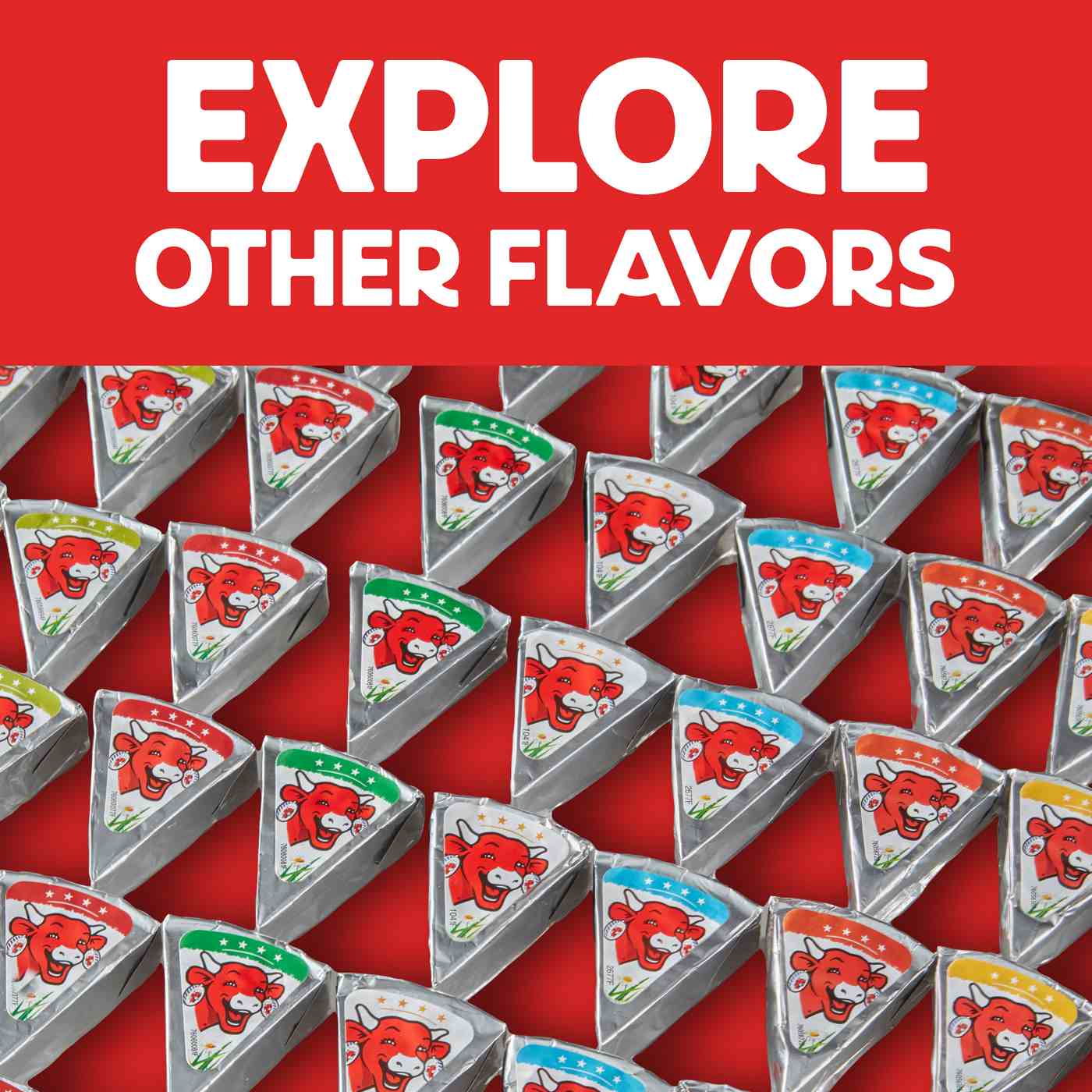 The Laughing Cow Spreadable Cheese Wedges - Creamy Original, 8ct; image 6 of 6