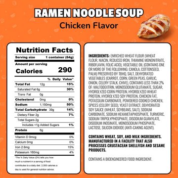 Maruchan Instant Lunch Ramen Noodle Soup - Chicken Flavor, 2.25 oz