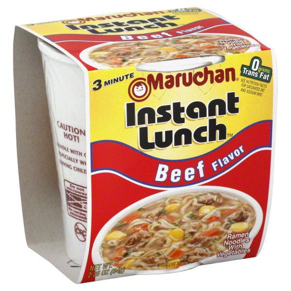 Maruchan Instant Lunch Beef Flavor Shop Soups & chili at HEB